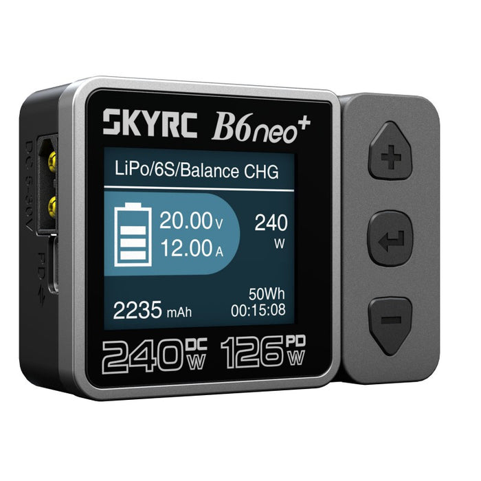 SkyRC B6 Neo+ DC smart charger (240W) (Black & Grey)