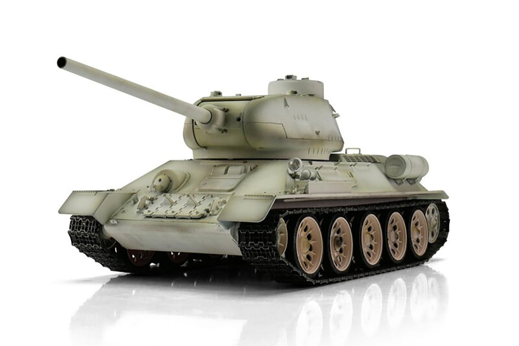 Torro Pro Edition 1/16 RC T-34/85 Heavy/Medium Tank in Winter Camouflage PNP