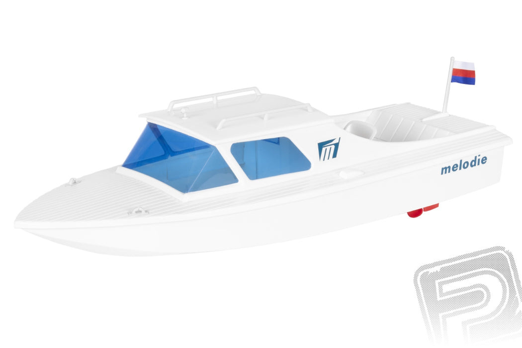 Modela Melodie Retro Motor Yacht 465mm Building Kit