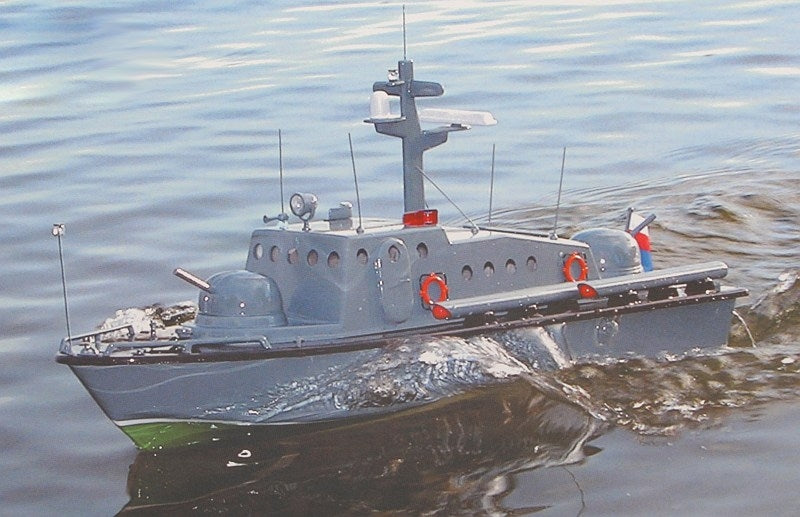 Vladyka MTB 67 500mm RC Torpedo Boat Building Kit