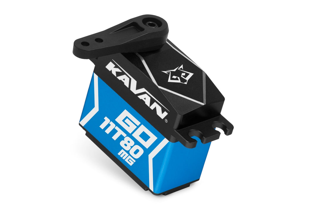 Kavan GO-11T80MG 18.5kg.cm, 0.030s/60° High-Torque Ultra-High-Speed Narrow-Band Digital Brushless Tail Servo