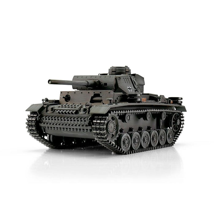 Torro Pro Edition 1/16 Panzerkampfwagen III Ausf. L (BB, Grey)