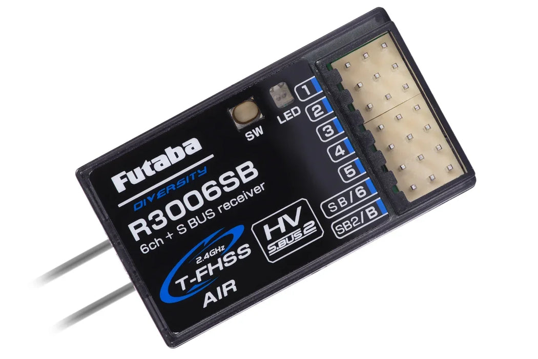 Récepteur Futaba R3006SB T-FHSS S.Bus 6 voies 2.4GHz