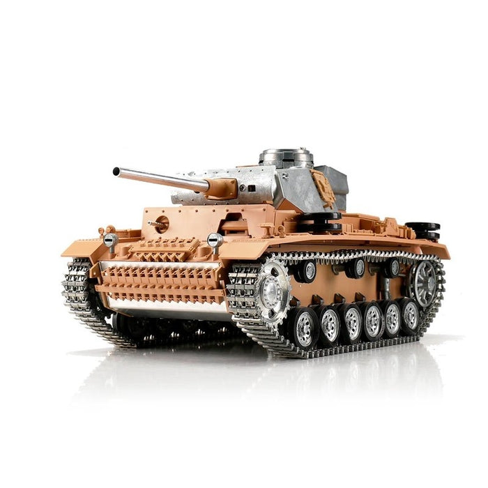 Torro Pro Edition 1/16 Panzer III Tank PNP (IR, Unpainted)