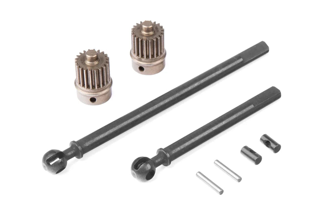 20T CVD Drive shaft + Gear for RGT EX86170PRO 1/10