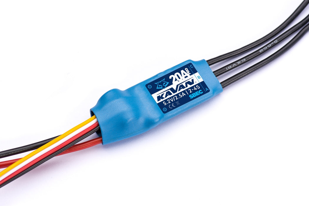 Kavan PRO-20SB bürstenloser Drehzahlregler 20 A