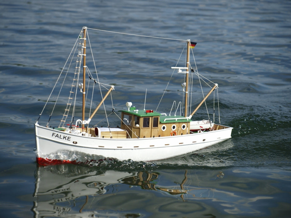Vladyka FALKE II 725mm RC Fishing Boat Building Kit