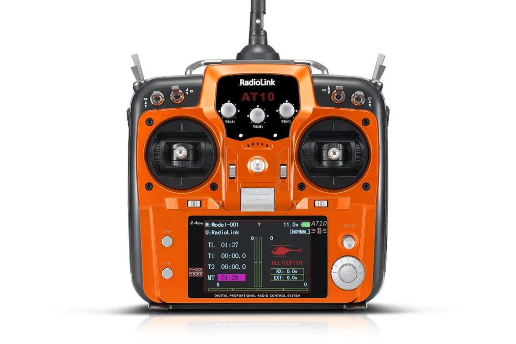 RadioLink AT10II Sender mit R12DS Empfänger, Telemetriemodul