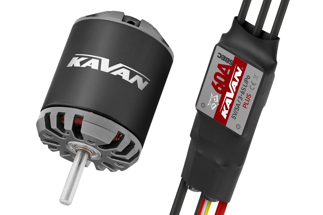 Kavan Combo Set C3548-800 Motor + R-60SB ESC