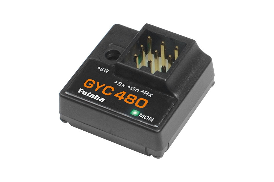 Futaba GYC480 RC Car Steering Gyro Programmable 2-Mode Digital Gyro w/ S.BUS/S.BUS2, SR & UR Support