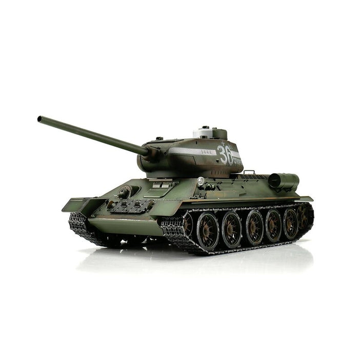 Torro Pro Edition 1/16 RC T-34/85 Heavy/Medium Tank in Military Green PNP