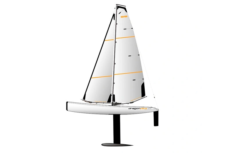 Joysway Dragon Flite 95 V2 950mm Renn-RC-Segelboot 2,4 GHz RTR
