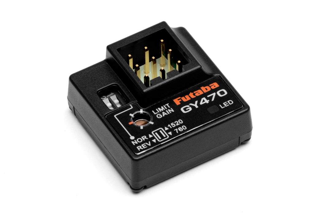 Futaba GY470 Helicopter Gyro – 2-Mode Normal/AVCS w/ S.BUS/S.BUS2 Support