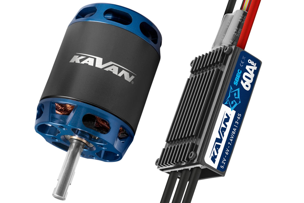 Kavan Combo Set PRO 3548-750 Motor + PRO-60SB ESC