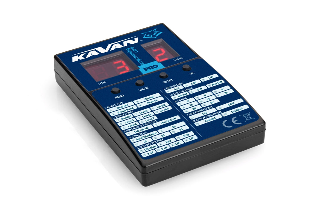 Kavan PRO Program Card