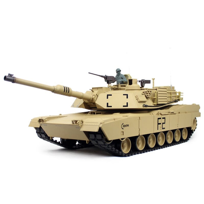 Torro 1/16 M1A2 Abrams Tank PNP (BB IR, Sand, Metal Tracks)