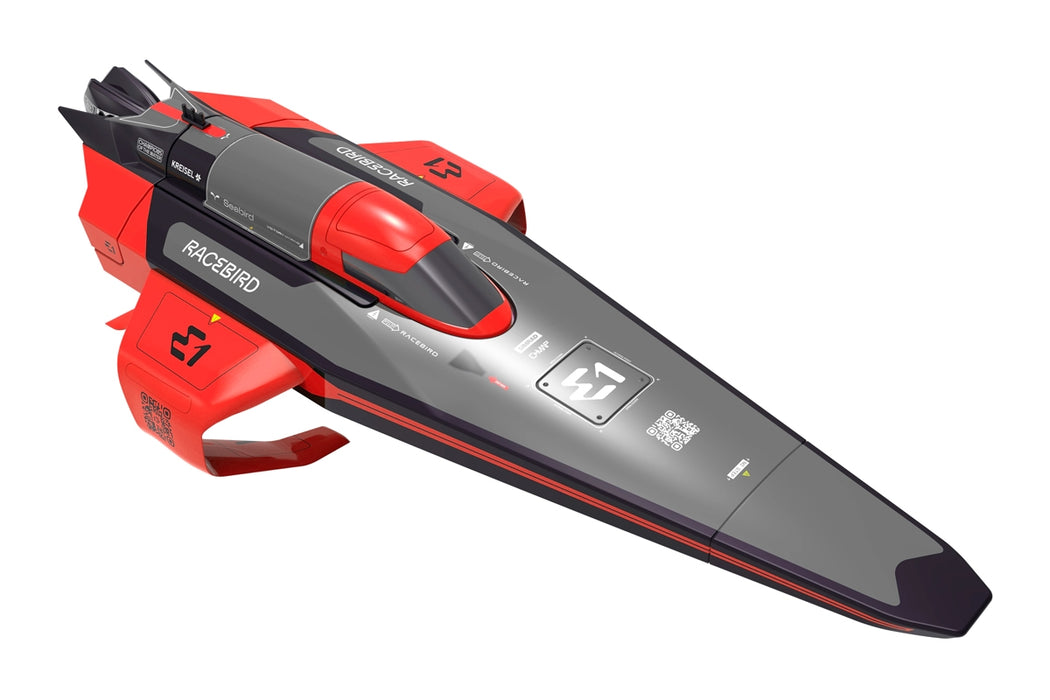 Joysway E1 RaceBird Lite 1/14 RC Hydrofoil Boat 2.4GHz PNP (Coral)