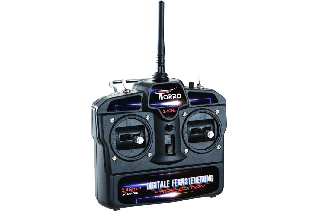 Torro 2.4GHz Radio Remote Control Complete Set for Torro Leopard 2A6 1/16