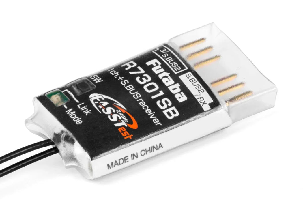 Futaba R7301SB FASSTest 1-Kanal (PWM) 26-Kanal S.BUS Empfänger