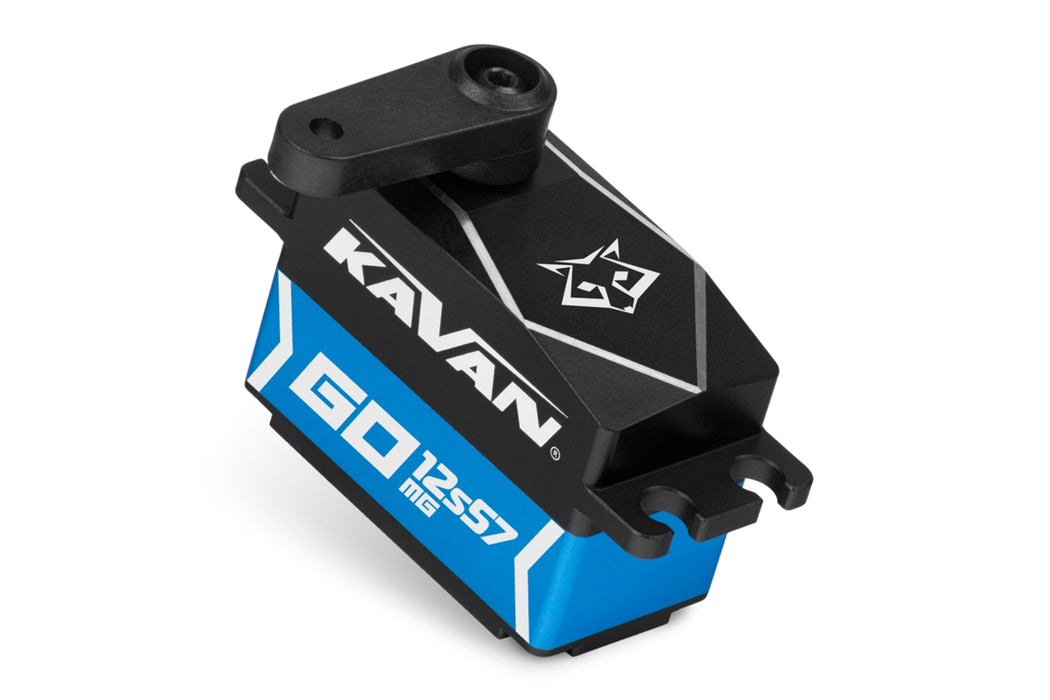 Kavan GO-12S57MG 20kg.cm, 0.070s/60° High-Torque/High-Speed Programmable Digital Low-Profile Brushless Servo