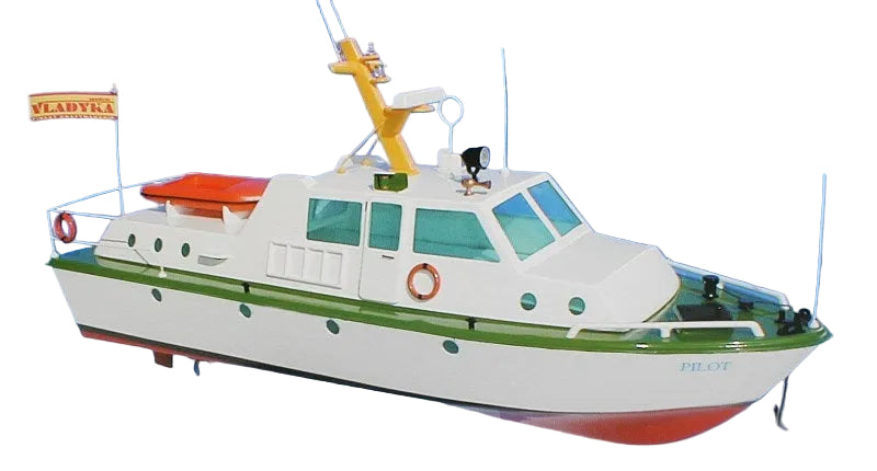 Vladyka PILOT 500mm RC Pilot Boat Building Kit