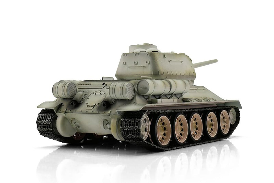Torro Pro Edition 1/16 RC T-34/85 Heavy/Medium Tank in Winter Camouflage PNP
