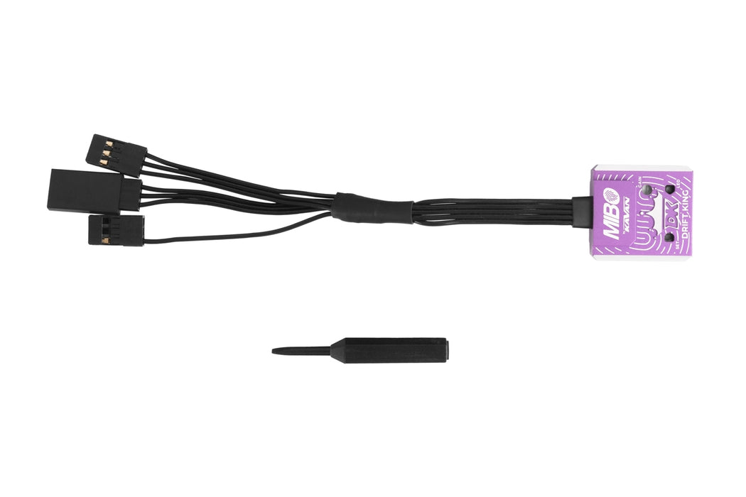 MIBO Drift King Gyro Dual-Mode Gyro w/ Gain Curve (Purple)