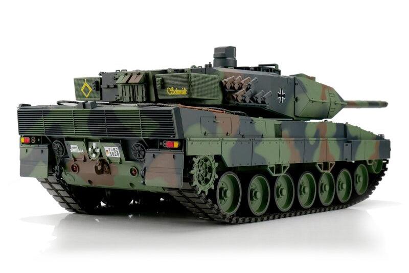 Torro 1/16 Leopard 2A6 NATO Tank PNP (BB IR, Camo, Metal Tracks)
