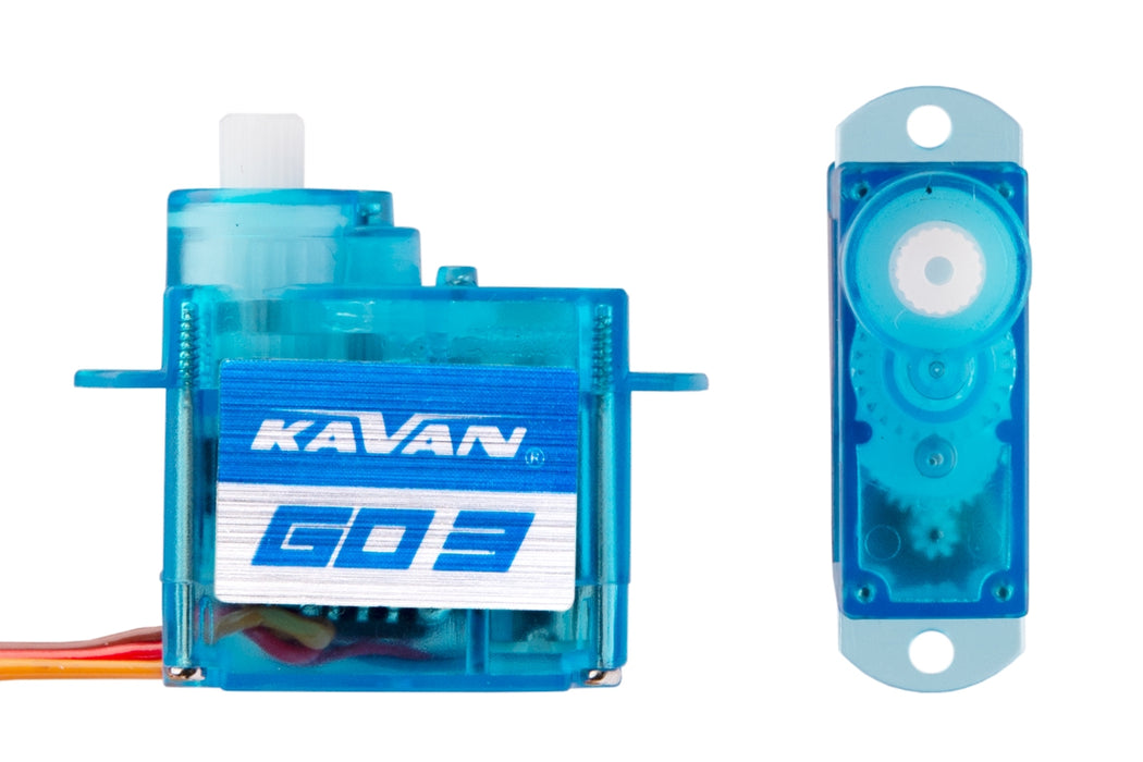 Kavan GO-03 3.7g Analog Pico Micro Servo w/ Plastic Gears