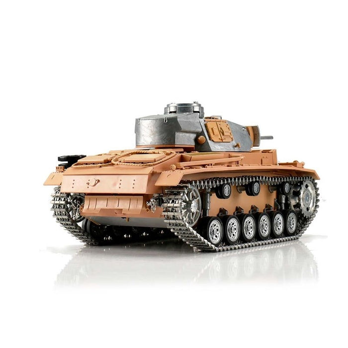 Torro Pro Edition 1/16 Panzer III Tank PNP (IR, Unpainted)