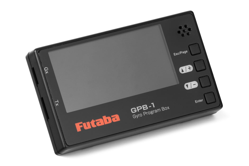 Futaba CGY770R 3-Axis Flybarless FC Gyro w/ Integrated Receiver & Governor, w/ GPB-1 Programming Box