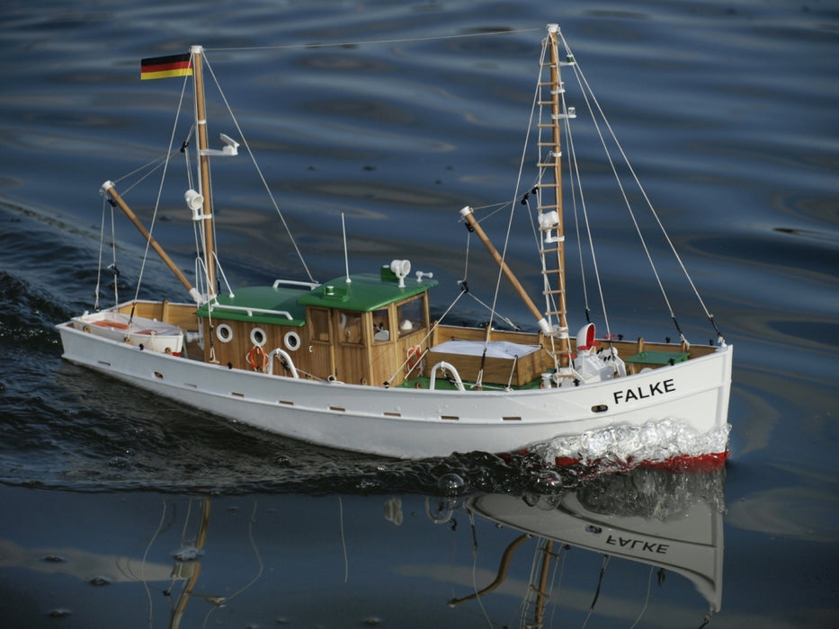 Vladyka FALKE II 725mm RC Fishing Boat Building Kit