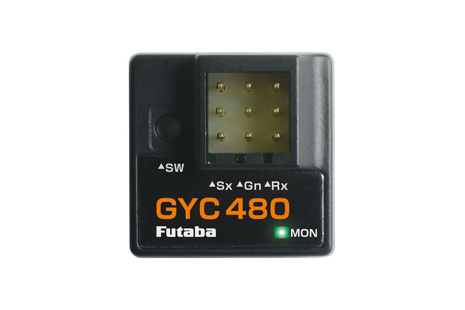 Futaba GYC480 RC Car Steering Gyro Programmable 2-Mode Digital Gyro w/ S.BUS/S.BUS2, SR & UR Support