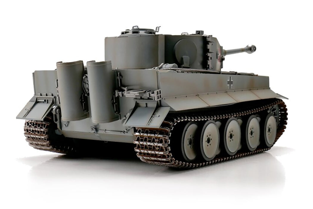 Torro 1/16 RC German Tiger I Tank (Panzergrau / Light Gray) RTR