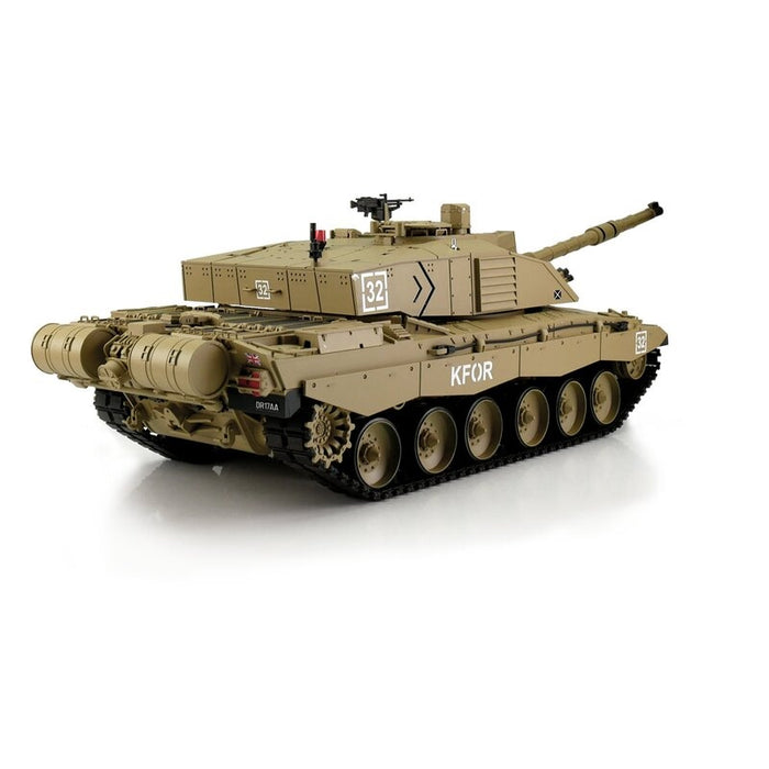 Torro 1/16 Challenger 2 Tank PNP (BB IR, Sand, Metal Tracks)
