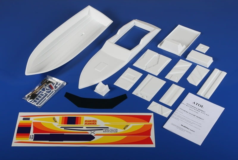 Vladyka ATOL 515mm RC Speedboat Building Kit