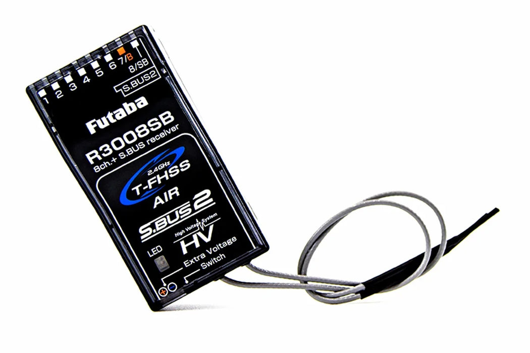 Futaba T6K V3 Sender mit R3008SB Empfänger (Modus 1)