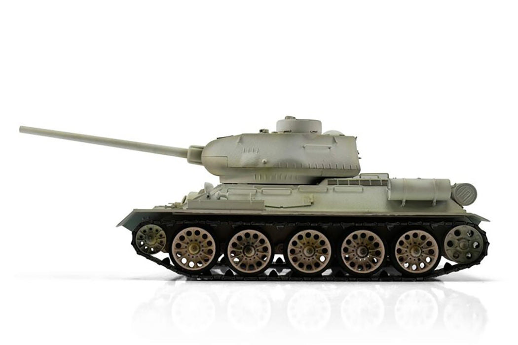 Torro Pro Edition 1/16 RC T-34/85 Heavy/Medium Tank in Winter Camouflage PNP