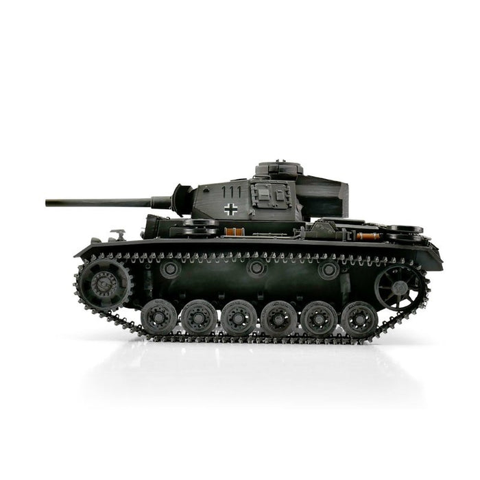 Torro 1/16 Panzer III Ausf. L German Medium Tank PNP (IR, Grey)