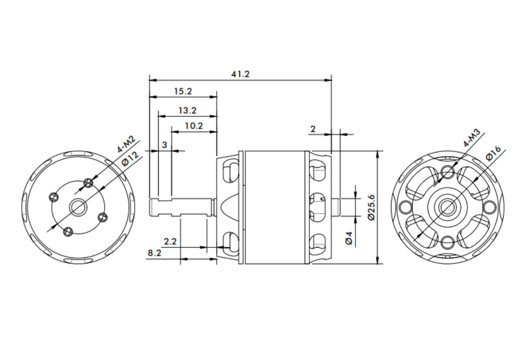Kavan PRO 2626-2500 2500Kv Brushless Outrunner Motor
