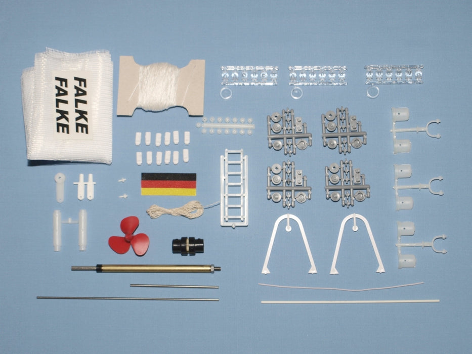 Vladyka FALKE II 725mm RC Fishing Boat Building Kit