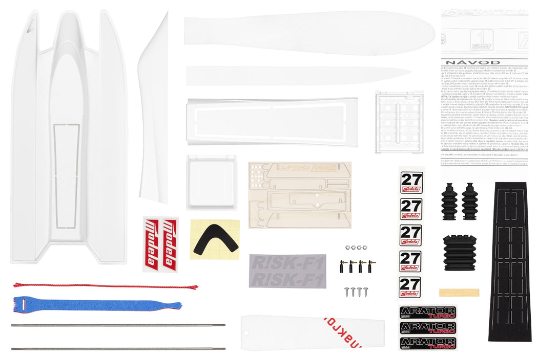Modela RISK F-1 RC Speedboat Building Kit