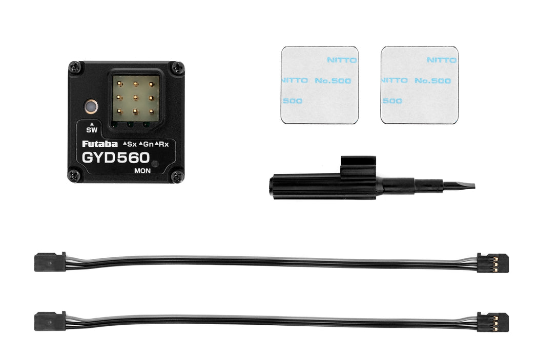 Futaba GYD560 Drift Car Steering Gyro w/ Aluminium Case