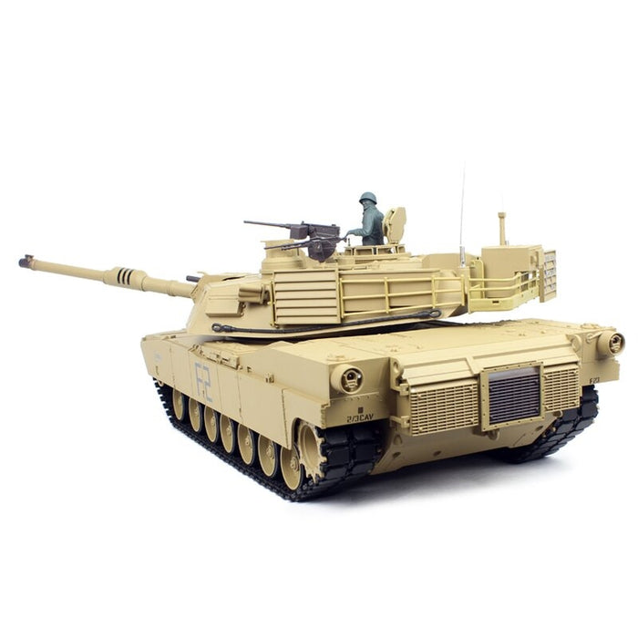 Torro 1/16 M1A2 Abrams Tank PNP (BB IR, Sand, Metal Tracks)