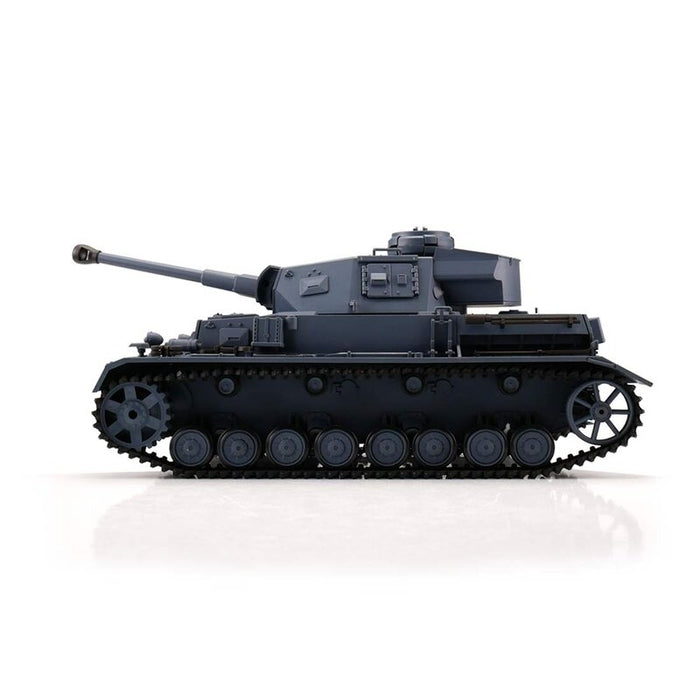 Torro 1/16 PzKpfw IV F2 Tank PNP (BB IR, Grey)