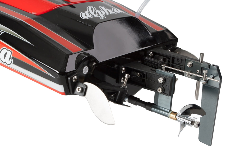Joysway Alpha Super 1000mm Brushless Deep-V RC Speed Boat RTR (Red)