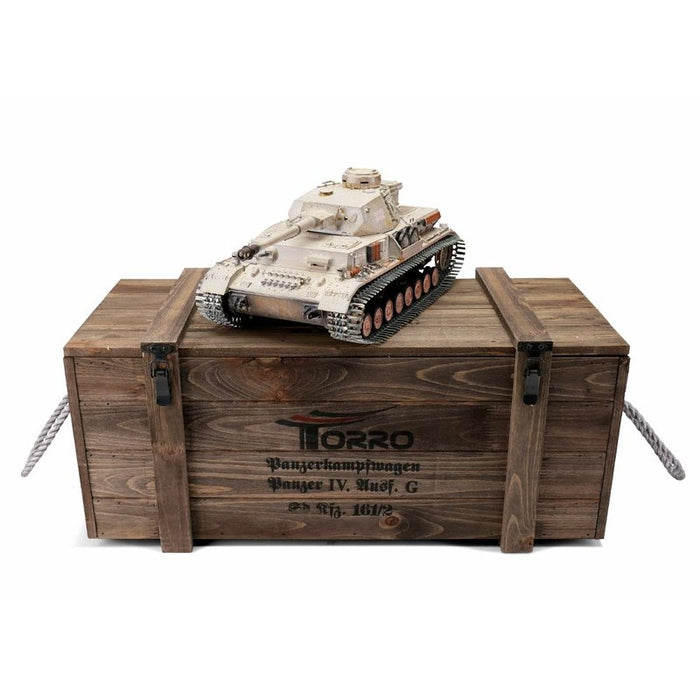 Torro Pro Edition 1/16 PzKpfw IV Ausf. G Div. LAH Kharkov 1943 Tank PNP (IR, Winter)