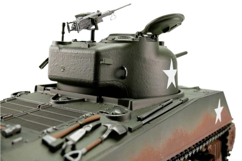 Torro Pro Edition 1/16 RC M4A3(75)W Sherman Tank in Olive Drab Green PNP