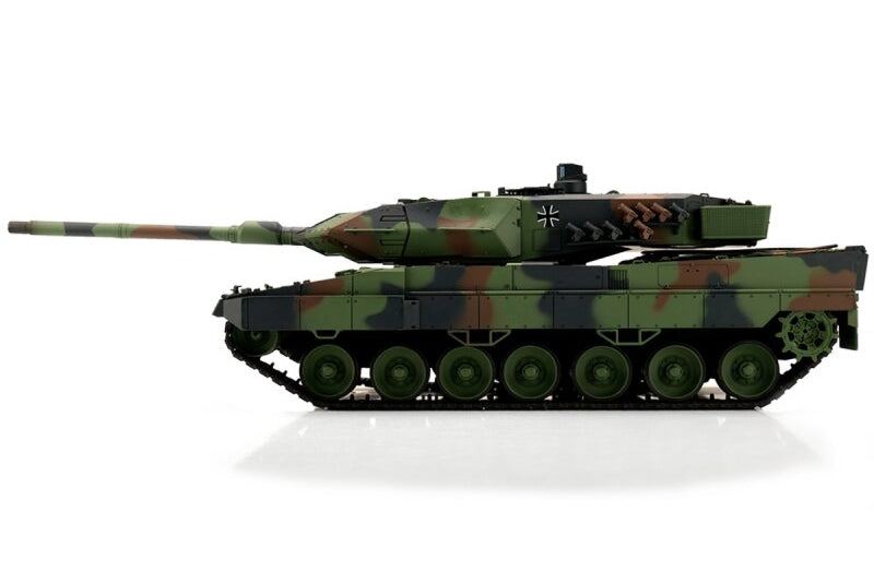 Torro 1/16 Leopard 2A6 NATO Tank PNP (BB IR, Camo, Metal Tracks)