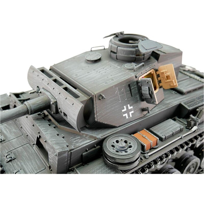 Torro Pro Edition 1/16 Panzerkampfwagen III Ausf. L (BB, Grey)